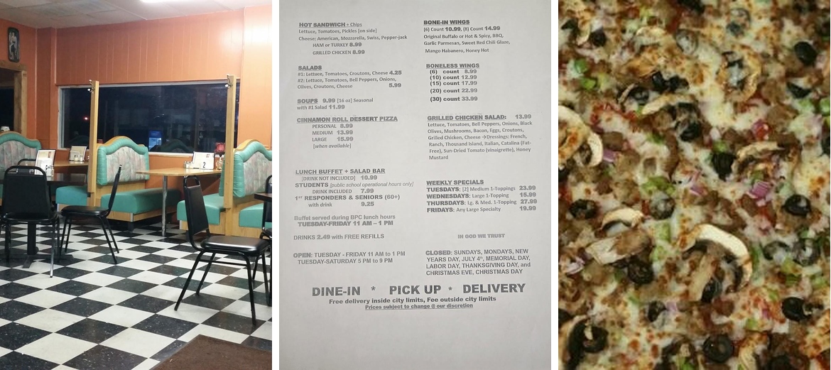 Breckenridge Pizza Co Menu