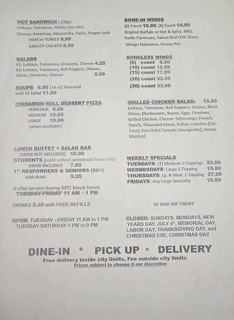 Breckenridge Pizza Co